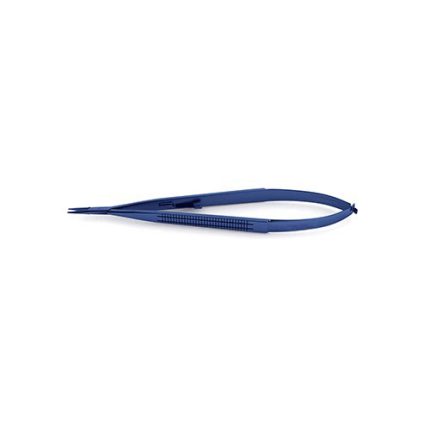 Micro Needle Holder - Flat Handle