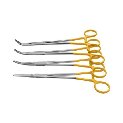 Zep-Type Atraumatic Hysterectomy Forceps - Straight