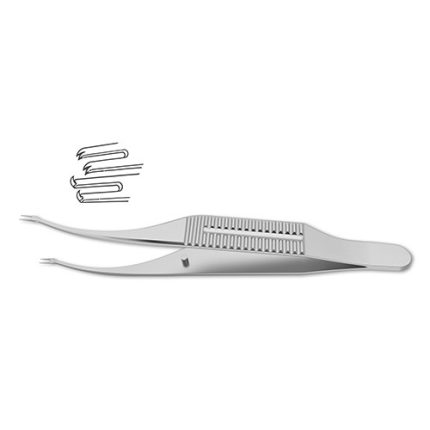 Polack Double Corneal Forceps